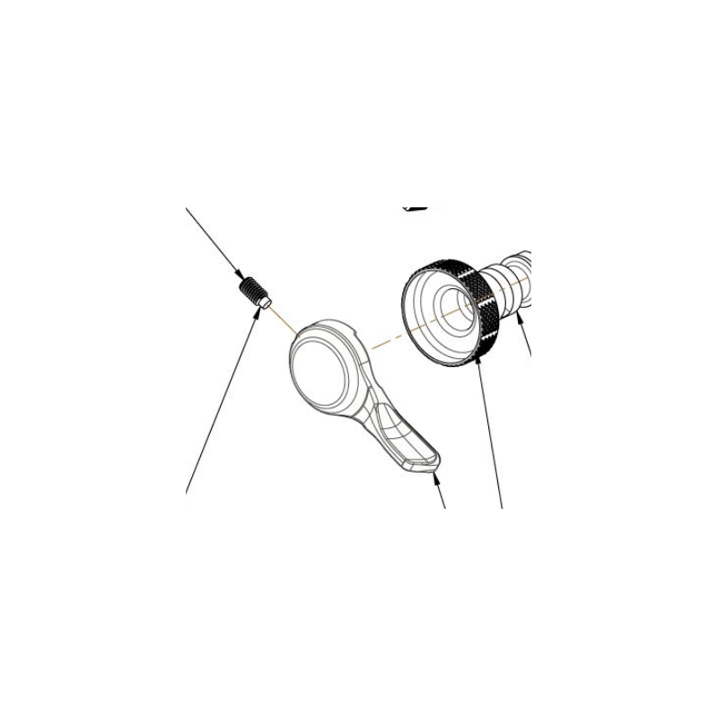 Parafuso Fox M3 x 5 x 6 (manipulo Amort.)