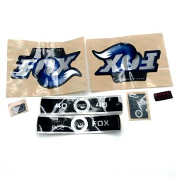 Adhesivo FOX 2010, 40, RC2, FIT, Blue, Negro