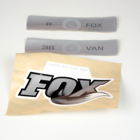 AUTOCOLANTES FOX 36 VAN R WHITE '10