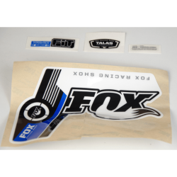 AUTOCOLANTES FOX 32 TALAS TERRALOGIC BRANCO '11