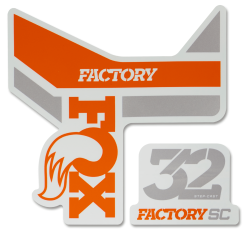 Autocolantes FOX 32 SC F S Og Wh Logo  Wh 2018