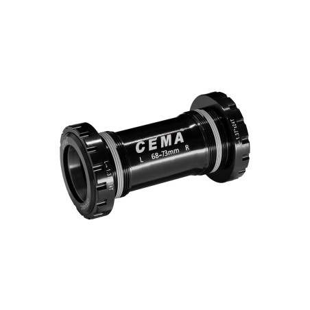 Pedalier Cema BSA para FSA386/Rotor 30mm - Ceramic - Negro