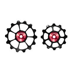 Roldanas Cema 12V (OS 12-14T) Dura-Ace Alumínio-Black-Full Ceramic