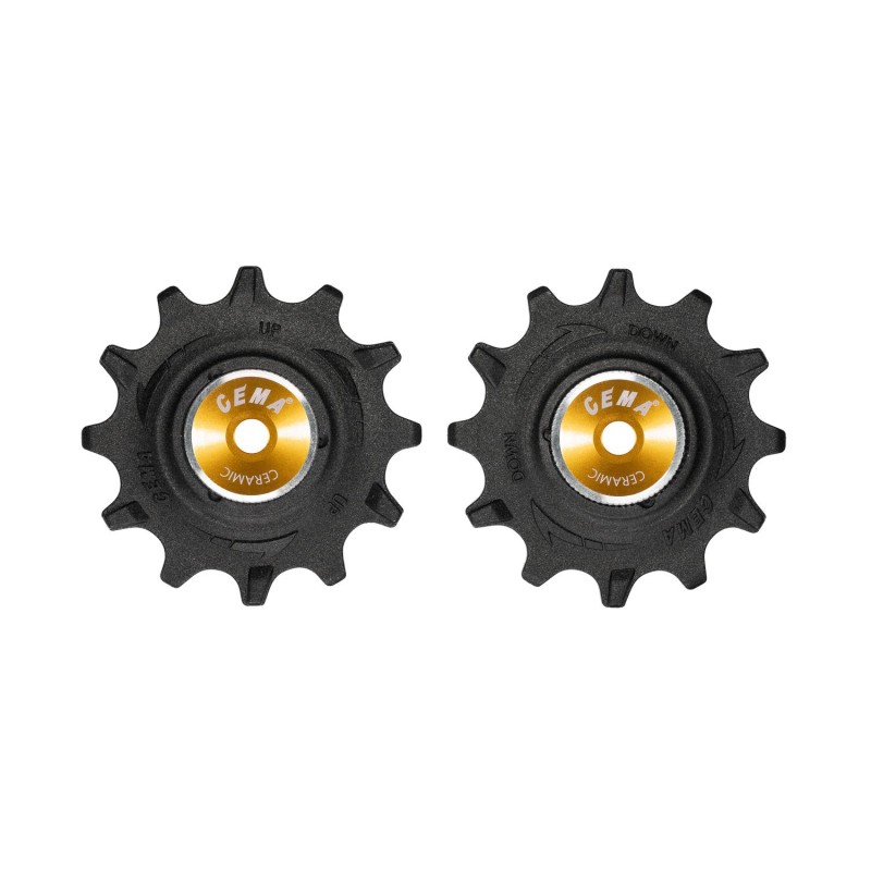 Roldanas Cema SRAM XX1/XO1 (12-12T) Plástico-Black-Ceramic