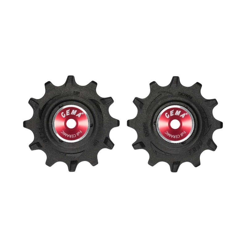 Roldanas Cema SRAM XX1/XO1 (12-12T) Plástico-Black-Full Ceramic