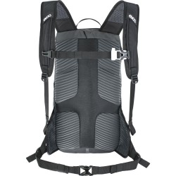 MOCHILA RIDE 12 + HYDRATION BLADDER 2L GREY - BLACK