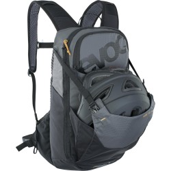 MOCHILA RIDE 12 + HYDRATION BLADDER 2L GREY - BLACK