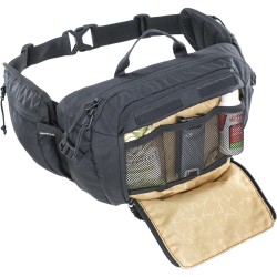 HIP PACK 3 + BOLSA HIDRATAÇÃO 1,5L BLACK