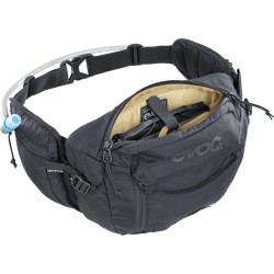 HIP PACK 3 + BOLSA HIDRATAÇÃO 1,5L BLACK