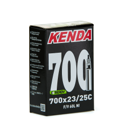 Câmara KENDA 700 23 25C Presta 60mm