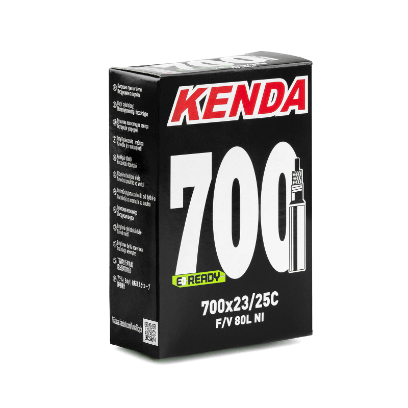 Camara KENDA 700 23 25C F V Presta 80mm