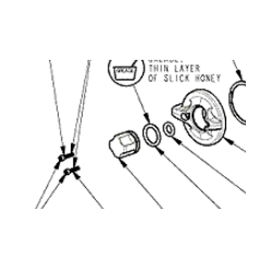 Knob Retainer Screw FOX TALAS