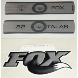 Adhesivo FOX 2010, 32 TALAS III, RL, FIT B/W, Blanco