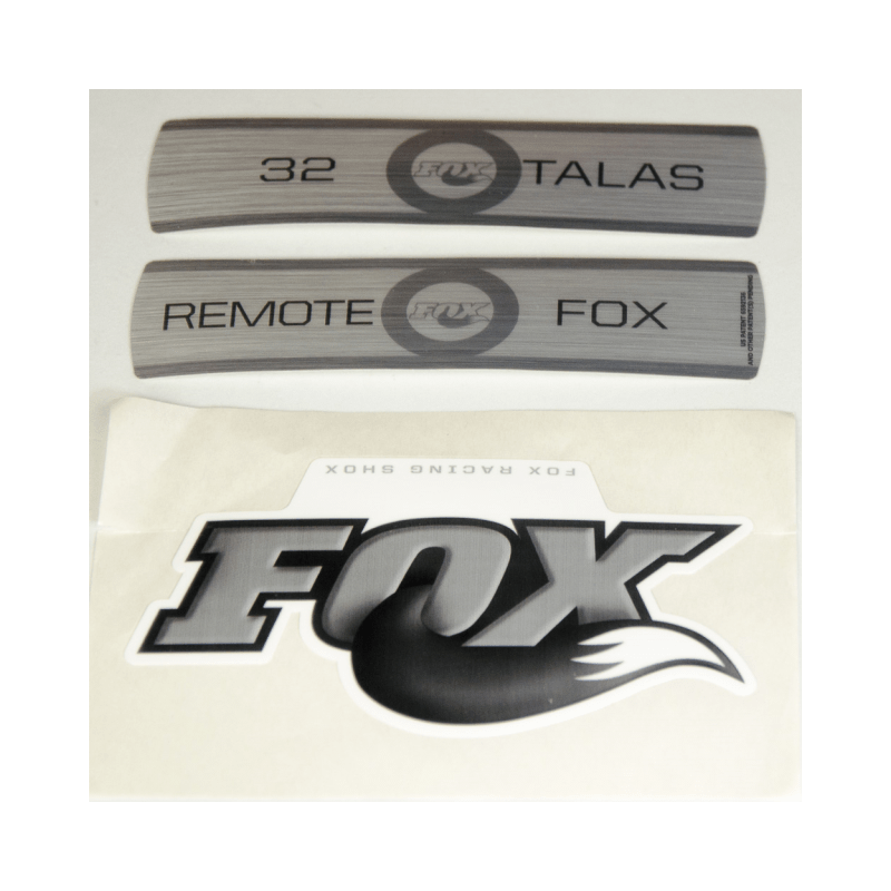 Adhesivo FOX 2010,32 TALASIII, RL,Remoto B/W,Blanco