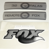 Adhesivo FOX 2010,32 TALASIII, RL,Remoto B/W,Blanco