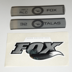 Adhesivo FOX 2010, 32 TALAS III, RL, FIT B/W,Blanco