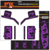 Autocolantes Fox AM Heritage Purple 2016