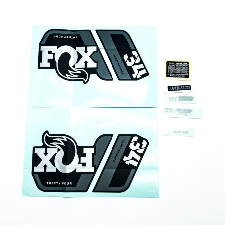 Adhesivos FOX 34 P-S Gris 2022