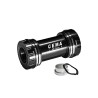 Pedalier Cema BB30 para SRAM GXP - Stainless Steel - Negro