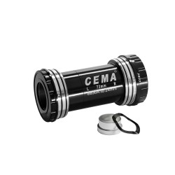 Movimento Pedaleiro Cema BB30A para SRAM GXP - Ceramic - Preto