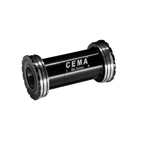 Movimento Pedaleiro Cema BB386 para Shimano - Ceramic - Preto