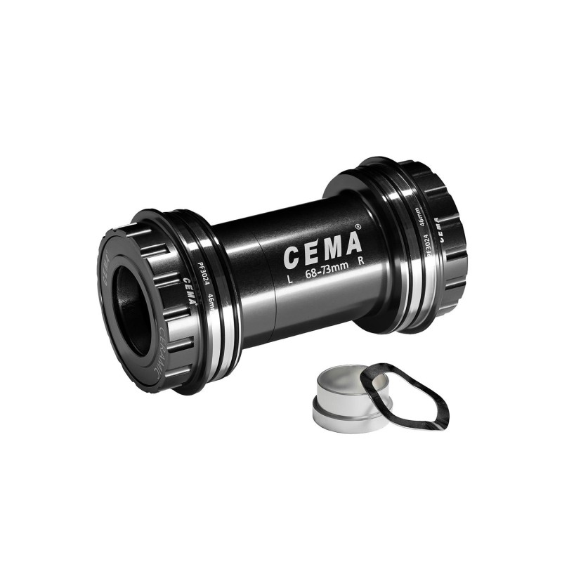 Pedalier Cema PF30 para SRAM GXP - Ceramic - Negro