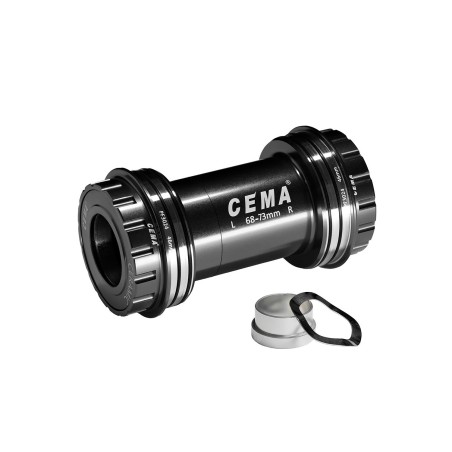 Movimento Pedaleiro Cema PF30 para SRAM GXP - Stainless Steel - Preto