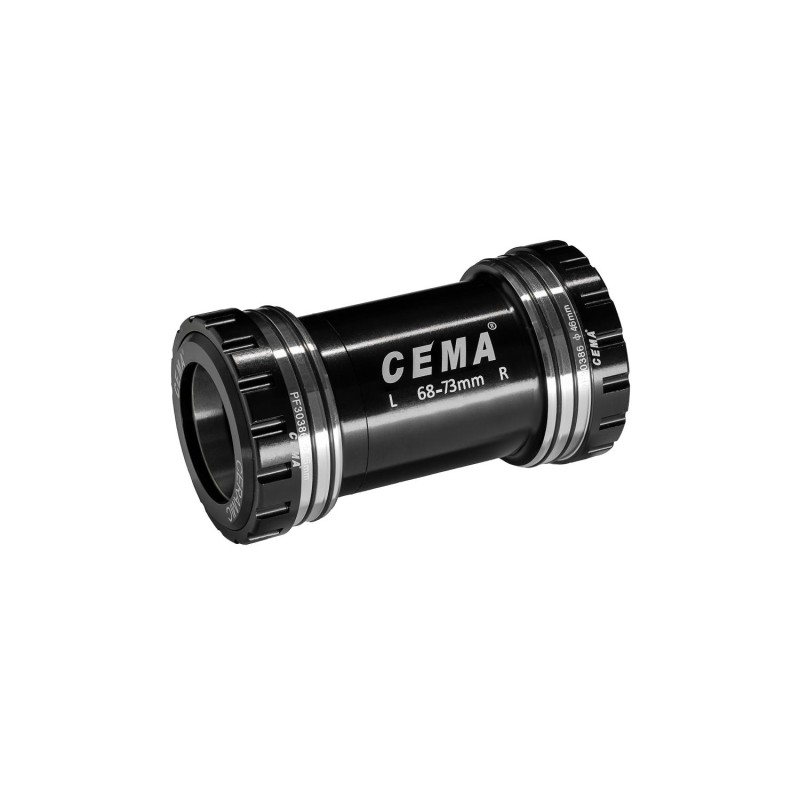 Movimento Pedaleiro Cema PF30 para SRAM DUB - Ceramic - Preto