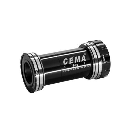 Pedalier Cema BBright42 para Shimano - Ceramic - Negro