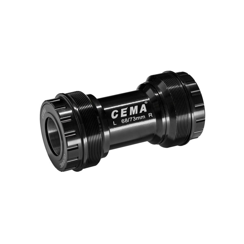 Movimento Pedaleiro Cema T47 para Shimano - Ceramic - Preto