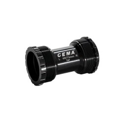 Pedalier Cema T47 para Campa UT No bearings included - Negro
