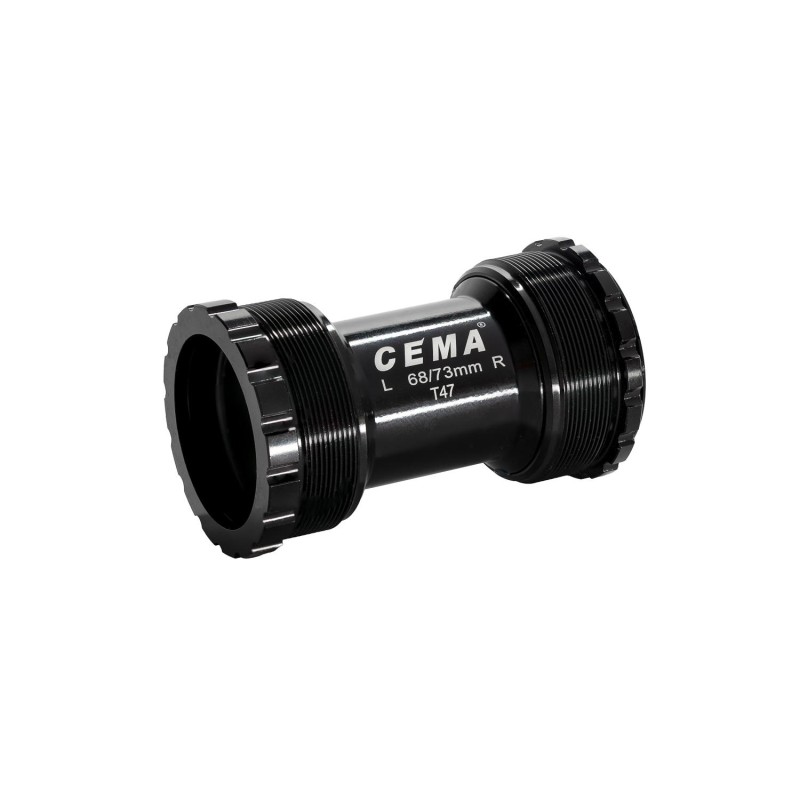 Movimento Pedaleiro Cema T47 para Campa UT No bearings included - Preto