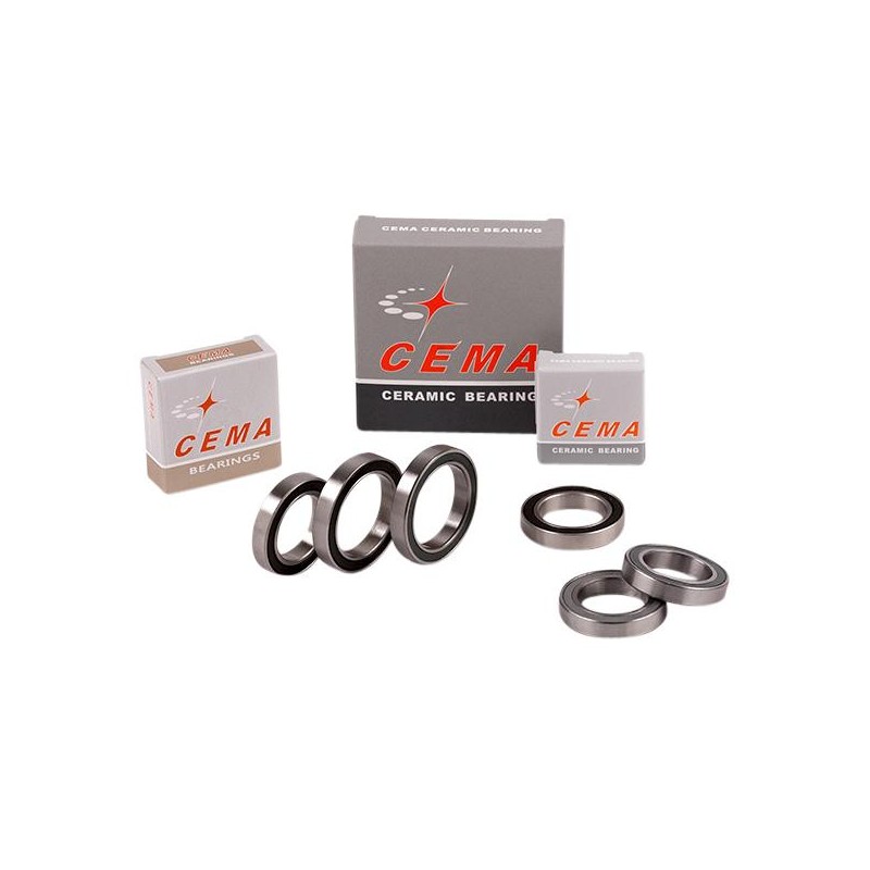 Rodamiento pedalier Cema 6805 - Stainless Steel - 10 pack