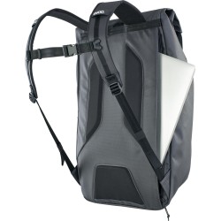 DUFFLE BACKPACK 26 CARBON GREY - BLACK