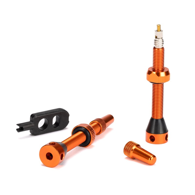 Conjunto Válvulas Ridemax 50MM Laranja