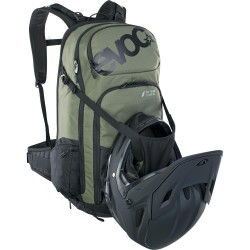 MOCHILA FR TOUR E-RIDE 30 DARK OLIVE - BLACK