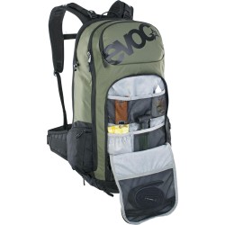 MOCHILA FR TOUR E-RIDE 30 DARK OLIVE - BLACK