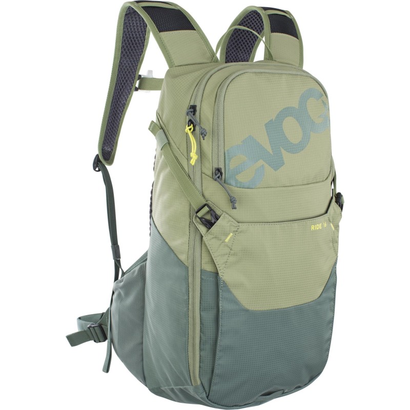 MOCHILA RIDE 16 LIGHT OLIVE - OLIVE