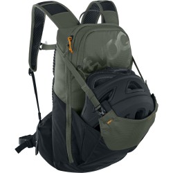 MOCHILA RIDE 12 DARK OLIVE - BLACK