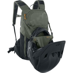 MOCHILA RIDE 12 DARK OLIVE - BLACK