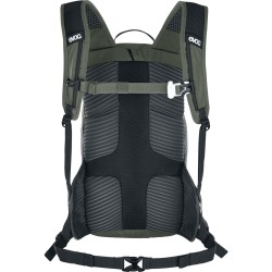 MOCHILA RIDE 12 DARK OLIVE - BLACK