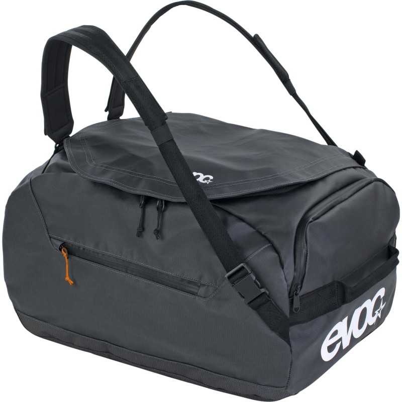 DUFFLE BAG 40 CARBON GREY - BLACK