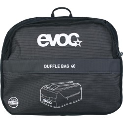 DUFFLE BAG 40 CARBON GREY - BLACK