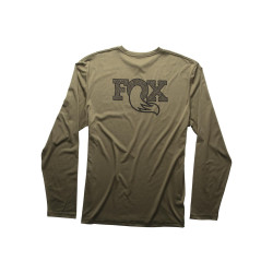 T-Shirt M. Larga FOX Textured Verde