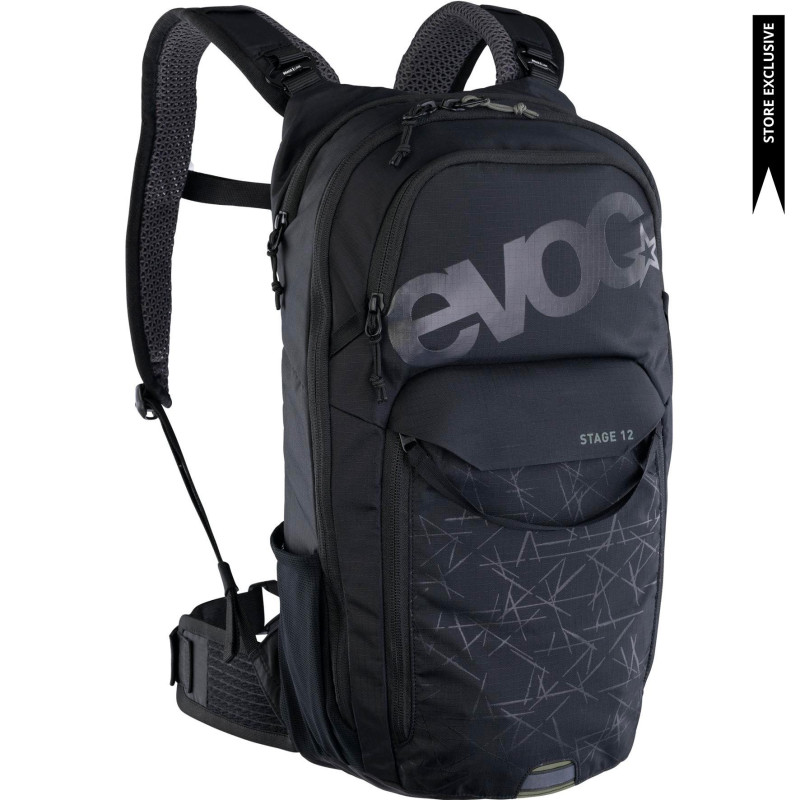 MOCHILA STAGE 12 BLACK