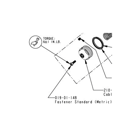 PARAFUSO FOX SOCKET HEAD CAP M2.5 X 8MM