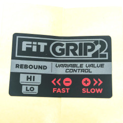 Autocolante Supensão Fox FIT GRIP2, HSR, LSR