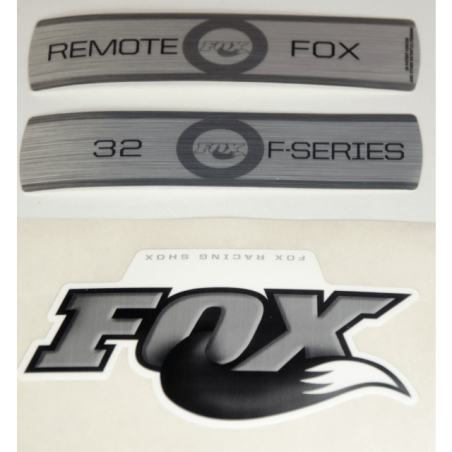 Adhesivo FOX 2010, F-Series, Remoto, B/W, Blanco