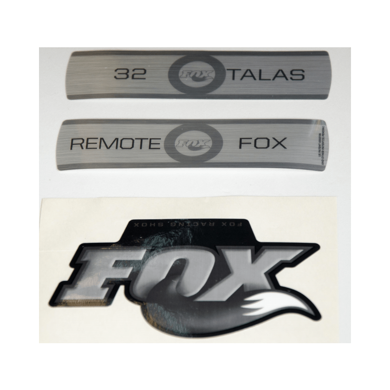 Autocolantes Fox 32 Talas III Remote Preto 10