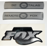 Autocolantes Fox 32 Talas III Remote Preto 10